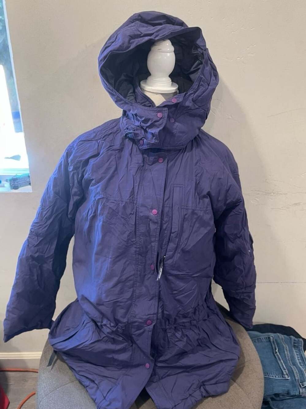 Vintage  Patagonia Purple Hooded Parka Jacket